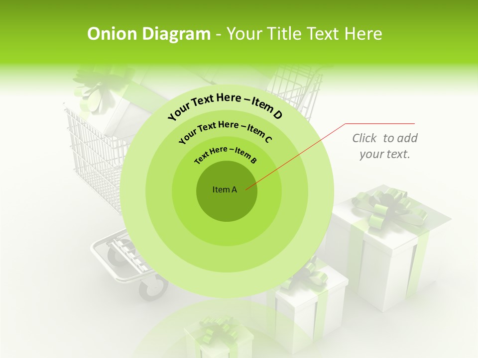 Box Pictogram Festive PowerPoint Template