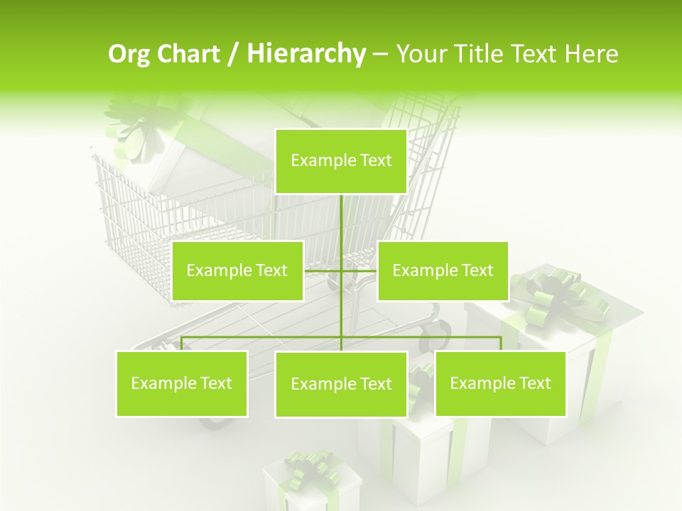 Box Pictogram Festive PowerPoint Template