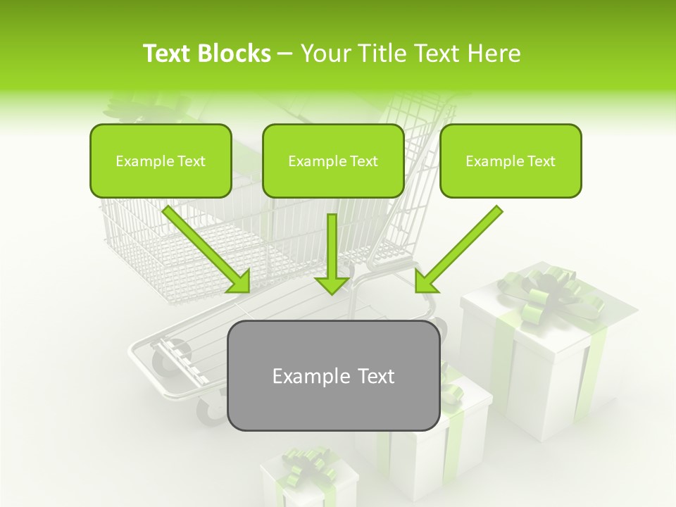 Box Pictogram Festive PowerPoint Template