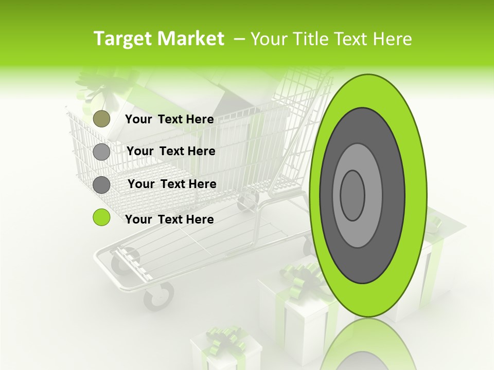 Box Pictogram Festive PowerPoint Template