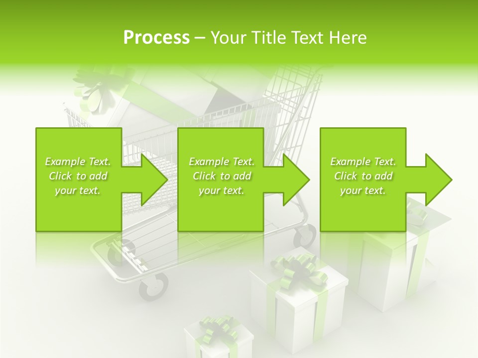 Box Pictogram Festive PowerPoint Template