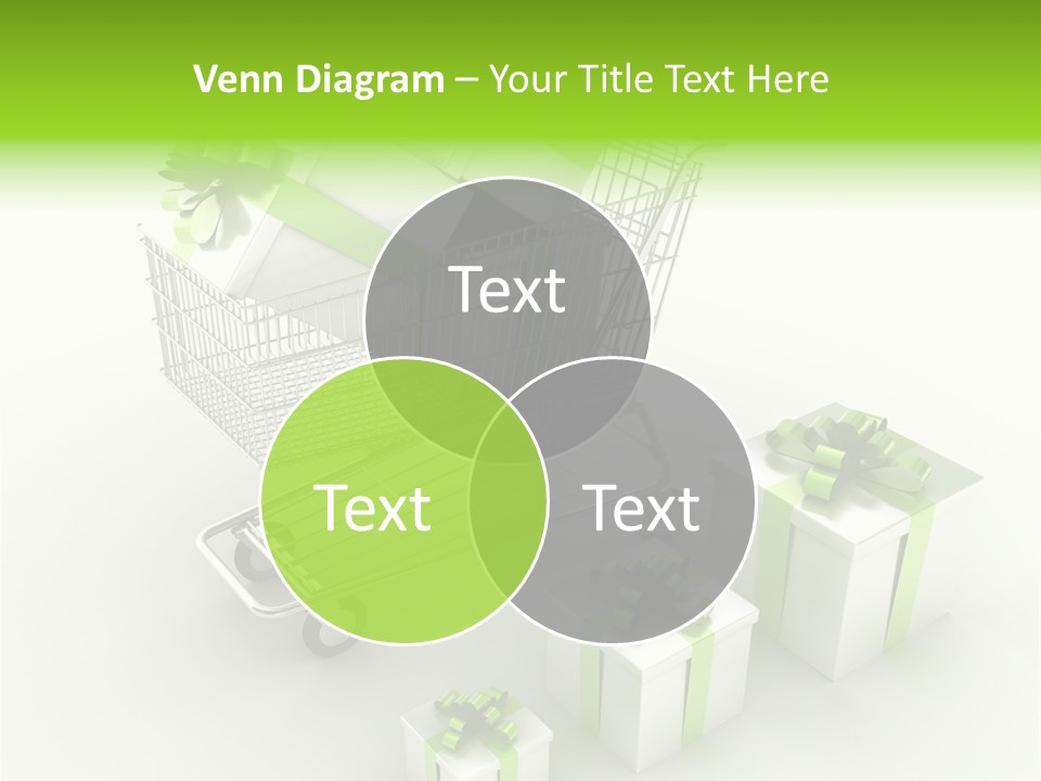 Box Pictogram Festive PowerPoint Template