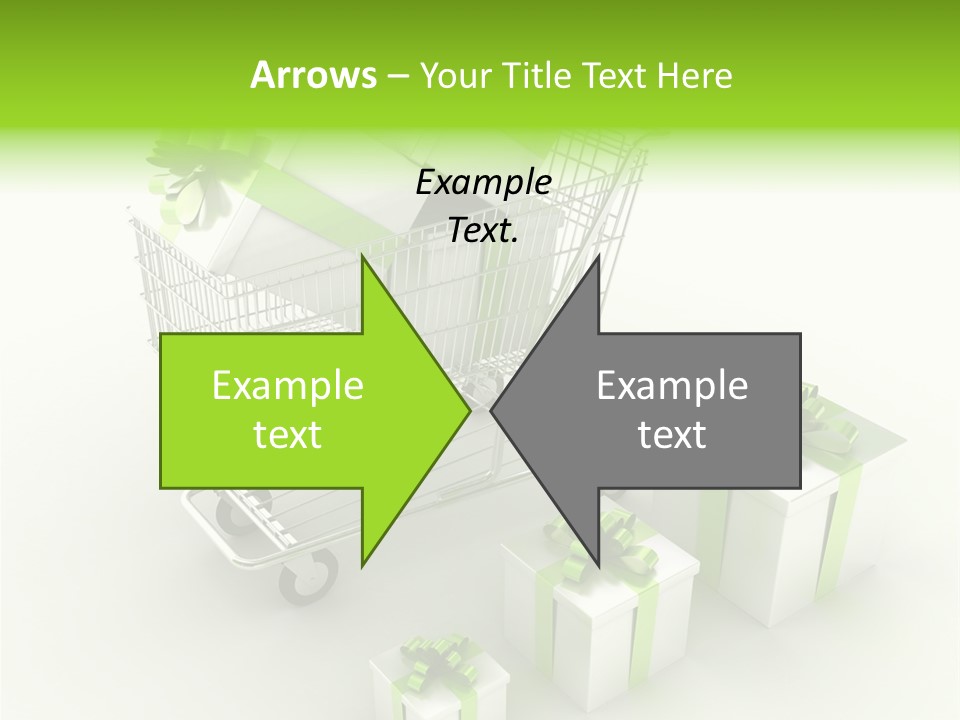 Box Pictogram Festive PowerPoint Template