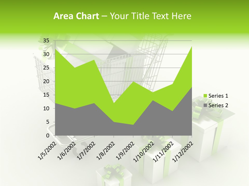 Box Pictogram Festive PowerPoint Template