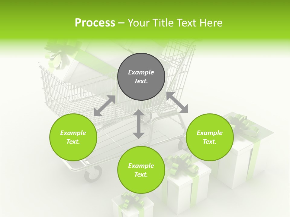 Box Pictogram Festive PowerPoint Template