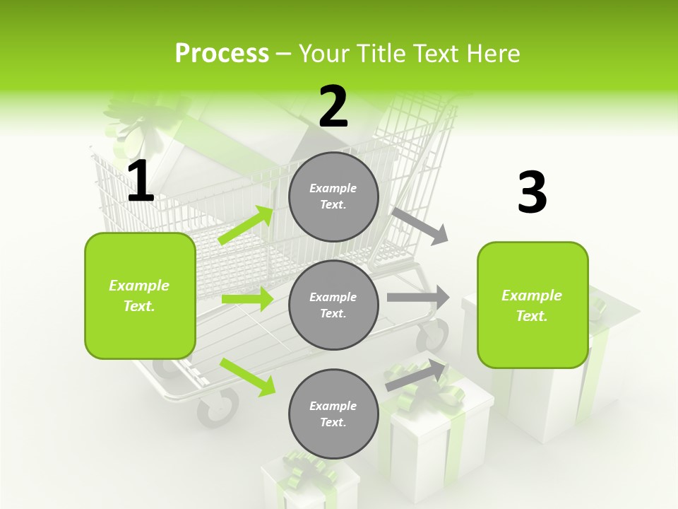 Box Pictogram Festive PowerPoint Template