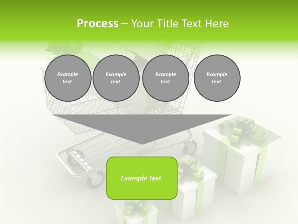 Box Pictogram Festive PowerPoint Template