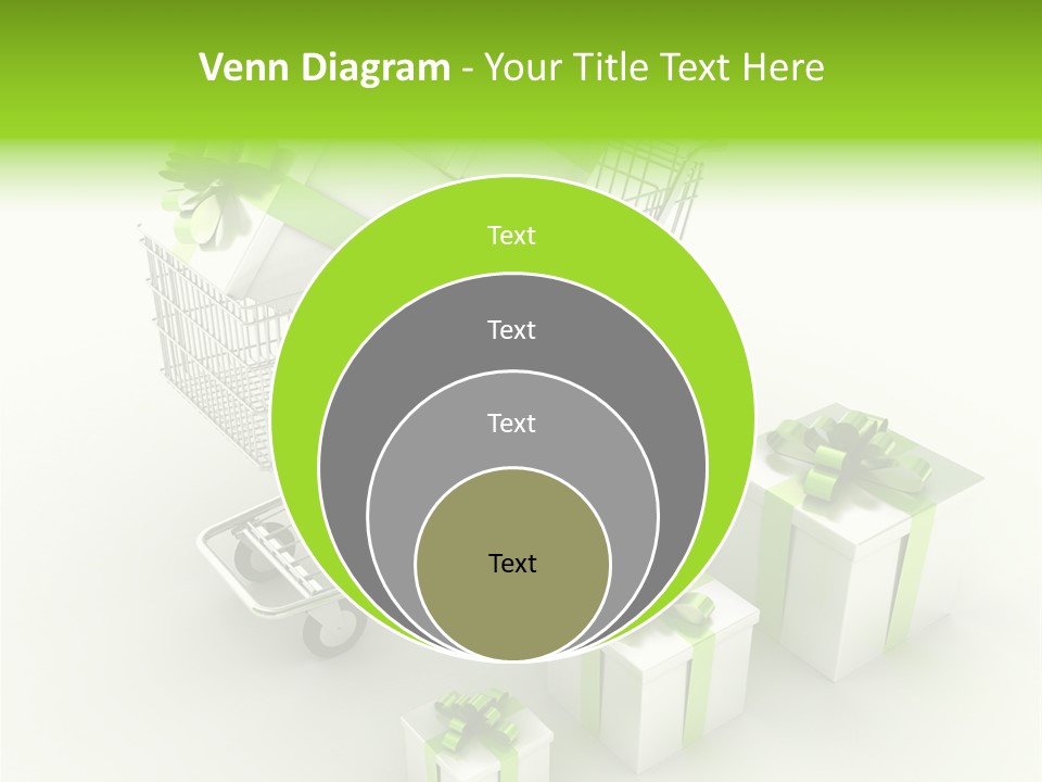Box Pictogram Festive PowerPoint Template