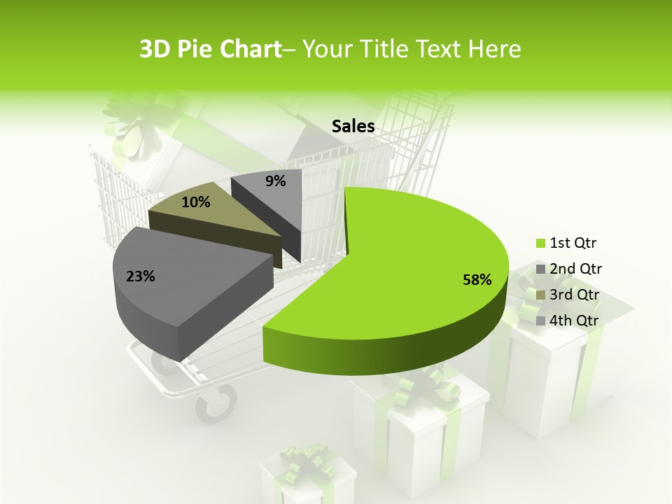Box Pictogram Festive PowerPoint Template
