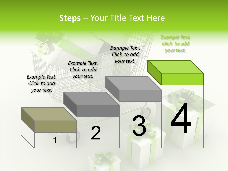 Box Pictogram Festive PowerPoint Template