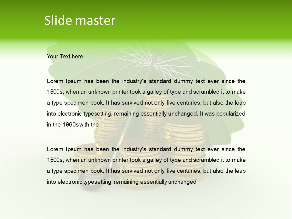 Stability Growth Tax PowerPoint Template