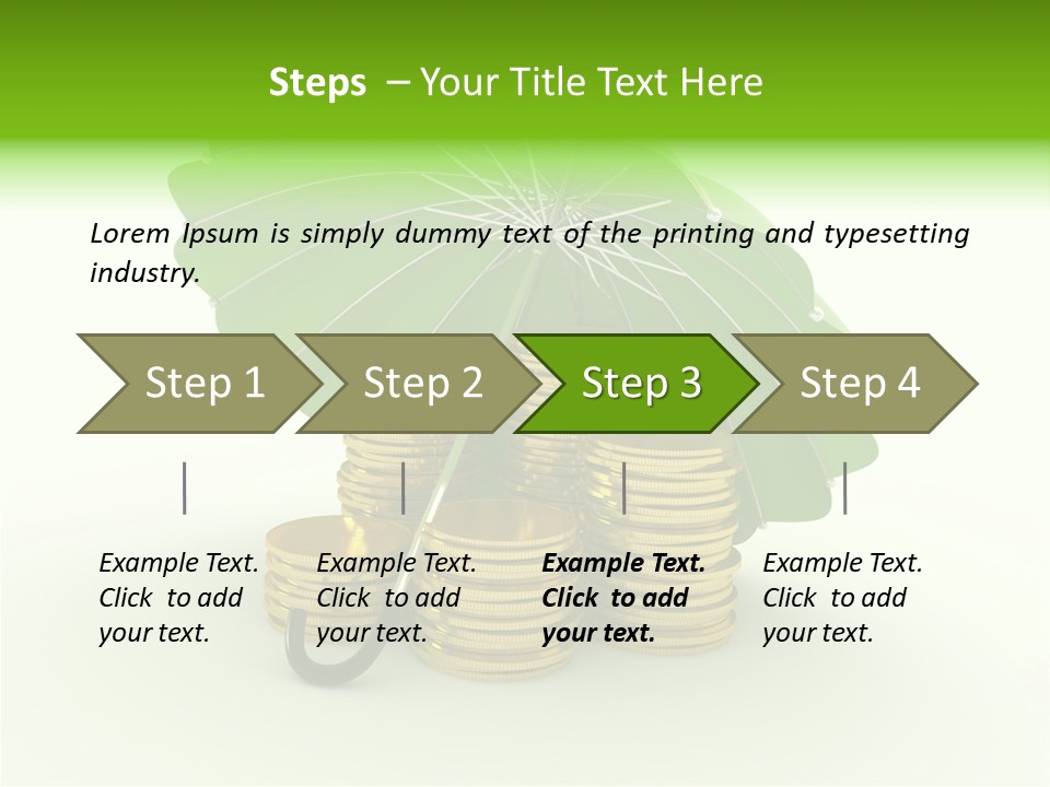 Stability Growth Tax PowerPoint Template