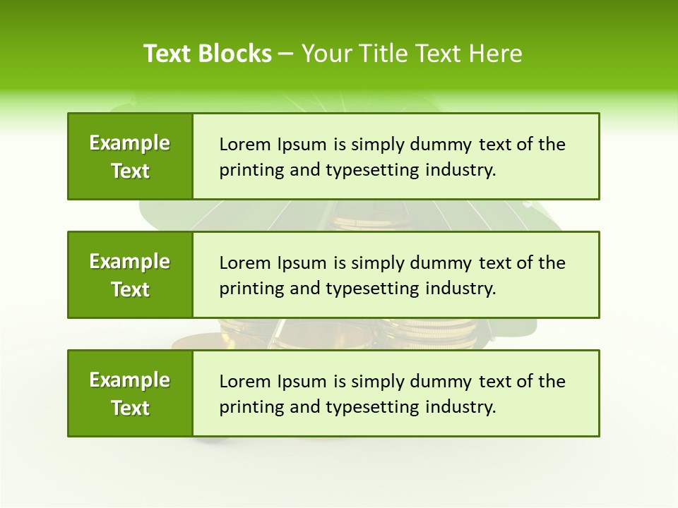 Stability Growth Tax PowerPoint Template