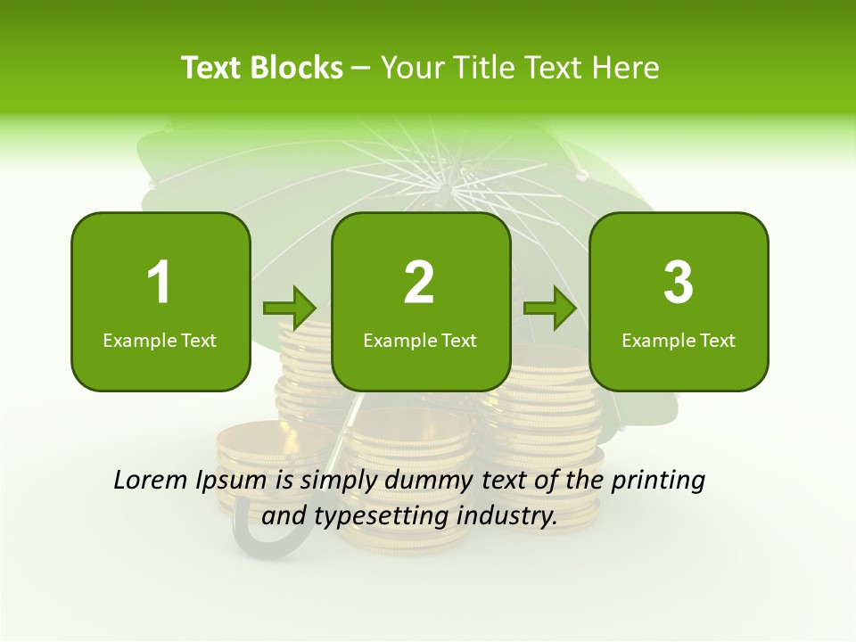 Stability Growth Tax PowerPoint Template