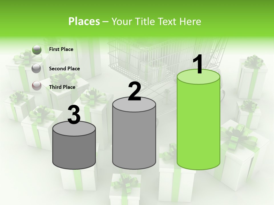 Gift Package Abstract PowerPoint Template