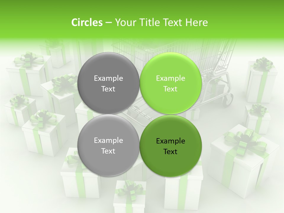 Gift Package Abstract PowerPoint Template