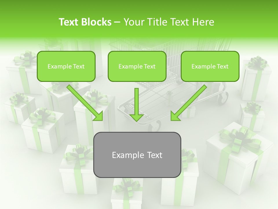 Gift Package Abstract PowerPoint Template