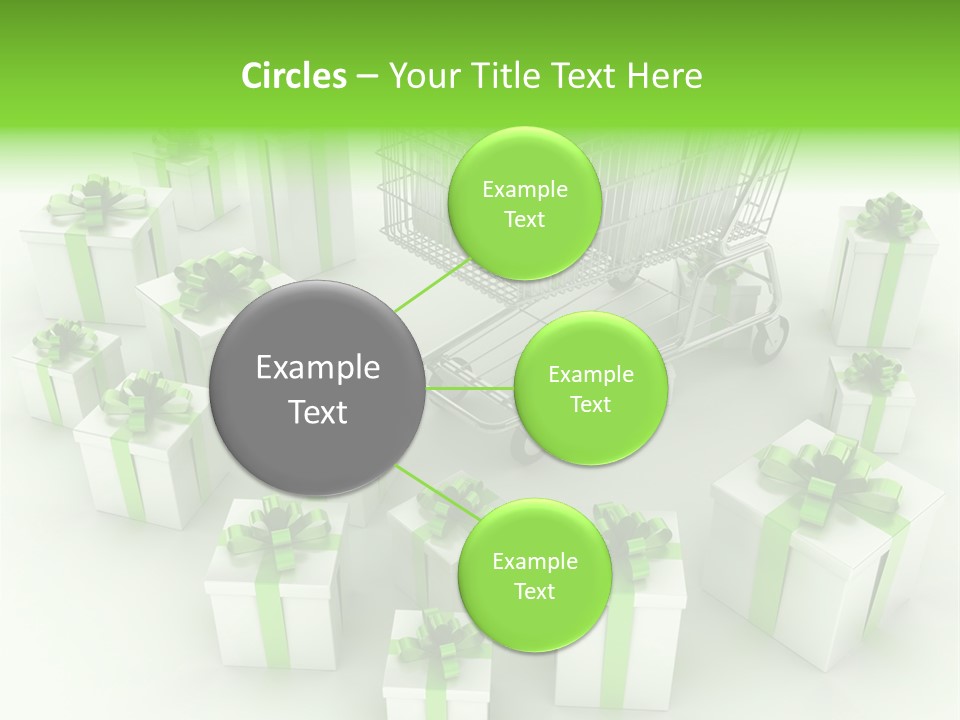 Gift Package Abstract PowerPoint Template