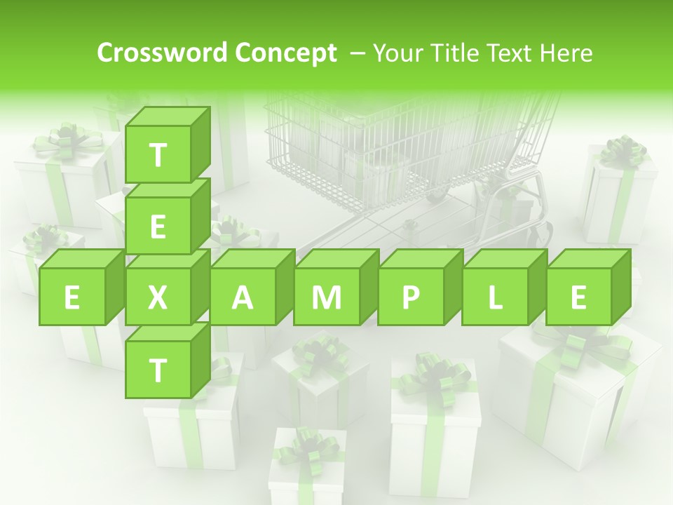 Gift Package Abstract PowerPoint Template