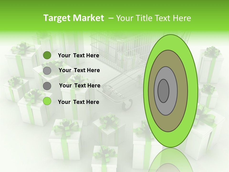 Gift Package Abstract PowerPoint Template