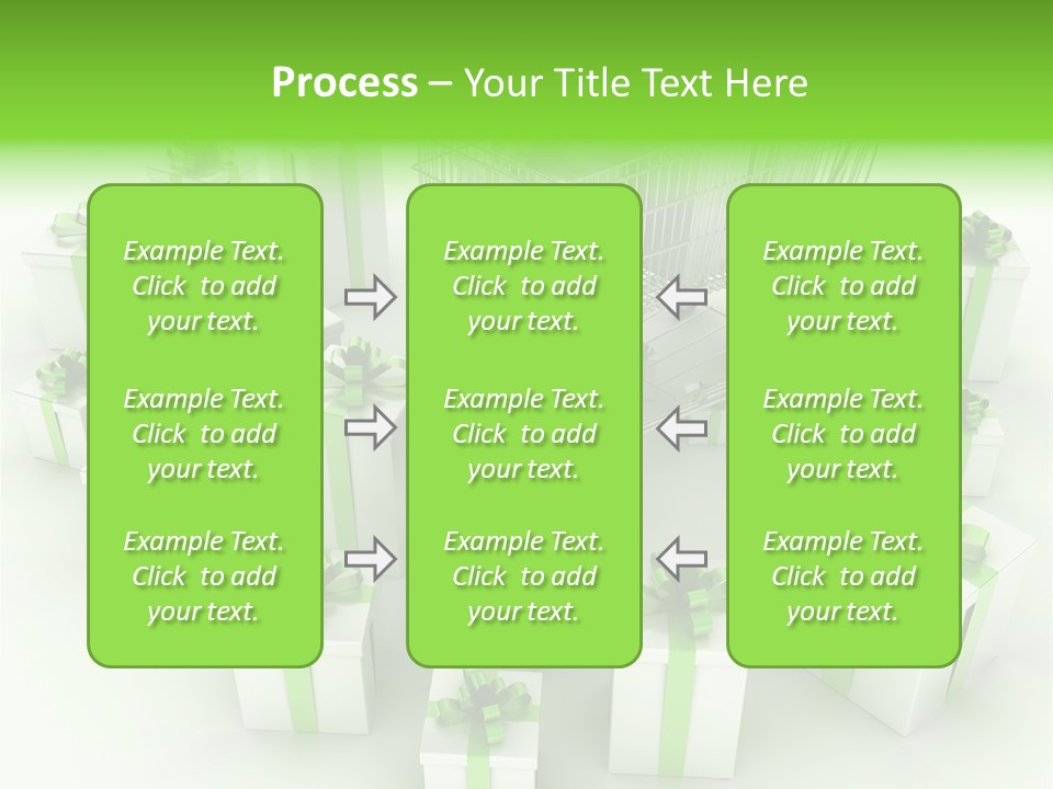 Gift Package Abstract PowerPoint Template