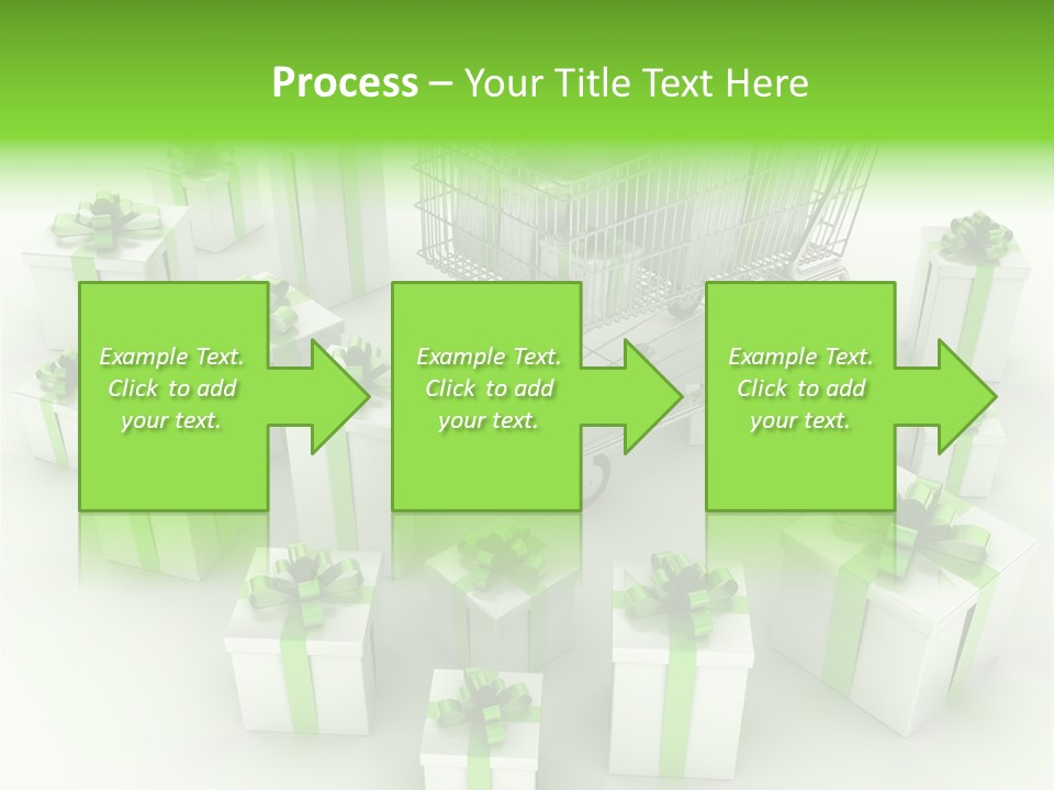 Gift Package Abstract PowerPoint Template