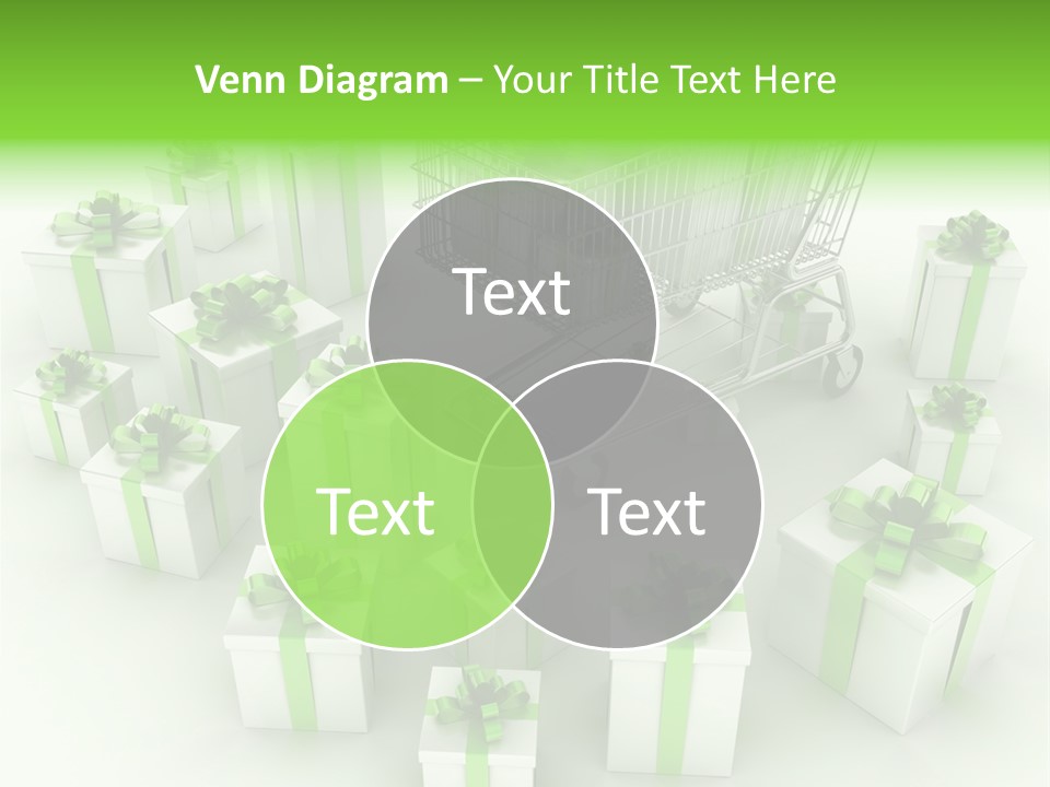 Gift Package Abstract PowerPoint Template