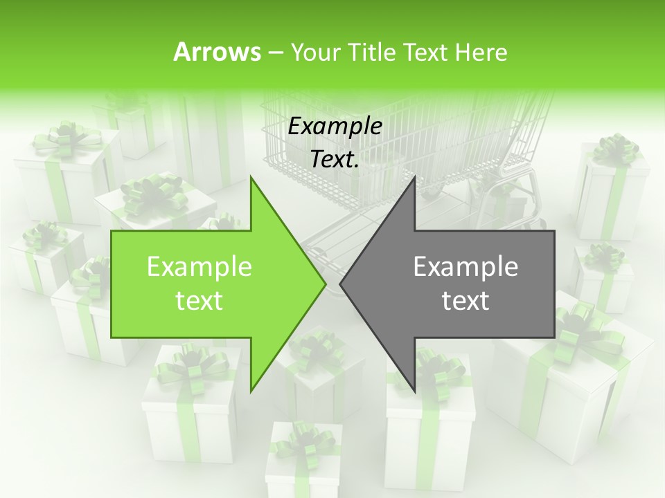 Gift Package Abstract PowerPoint Template