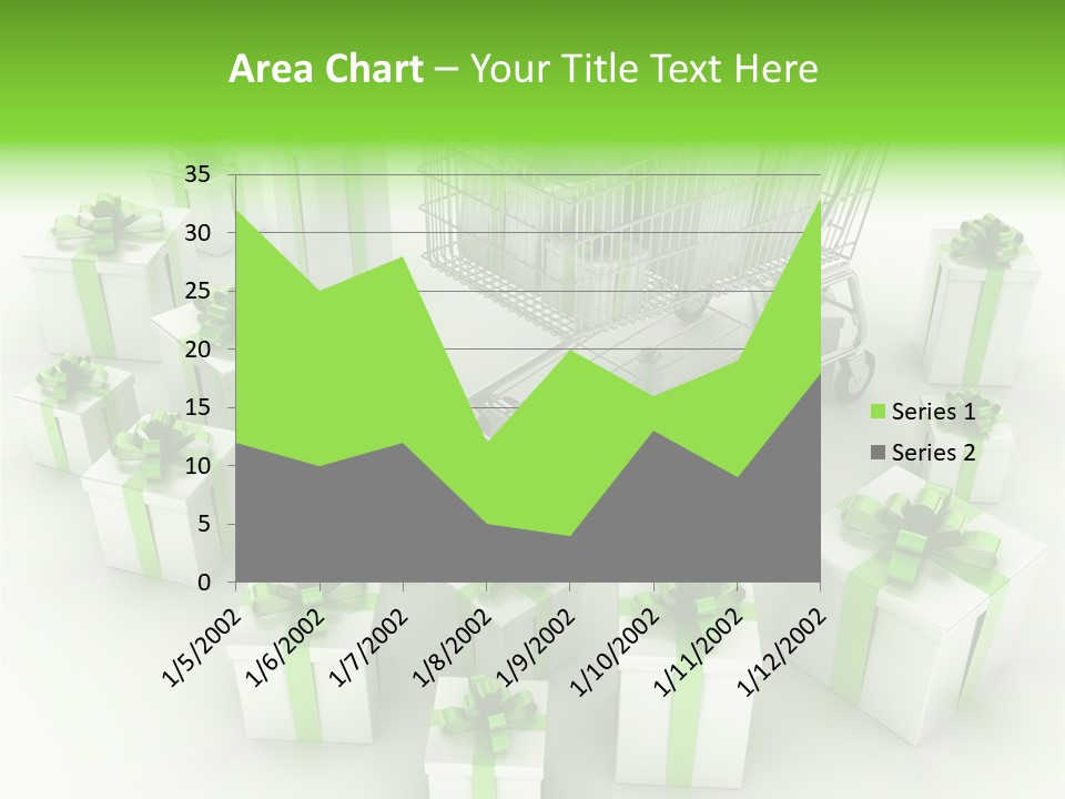 Gift Package Abstract PowerPoint Template