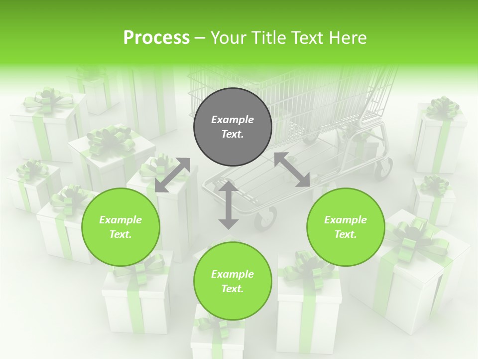 Gift Package Abstract PowerPoint Template