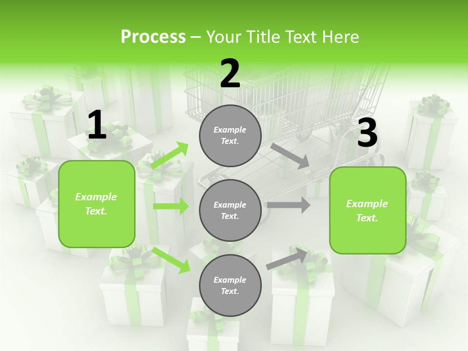 Gift Package Abstract PowerPoint Template