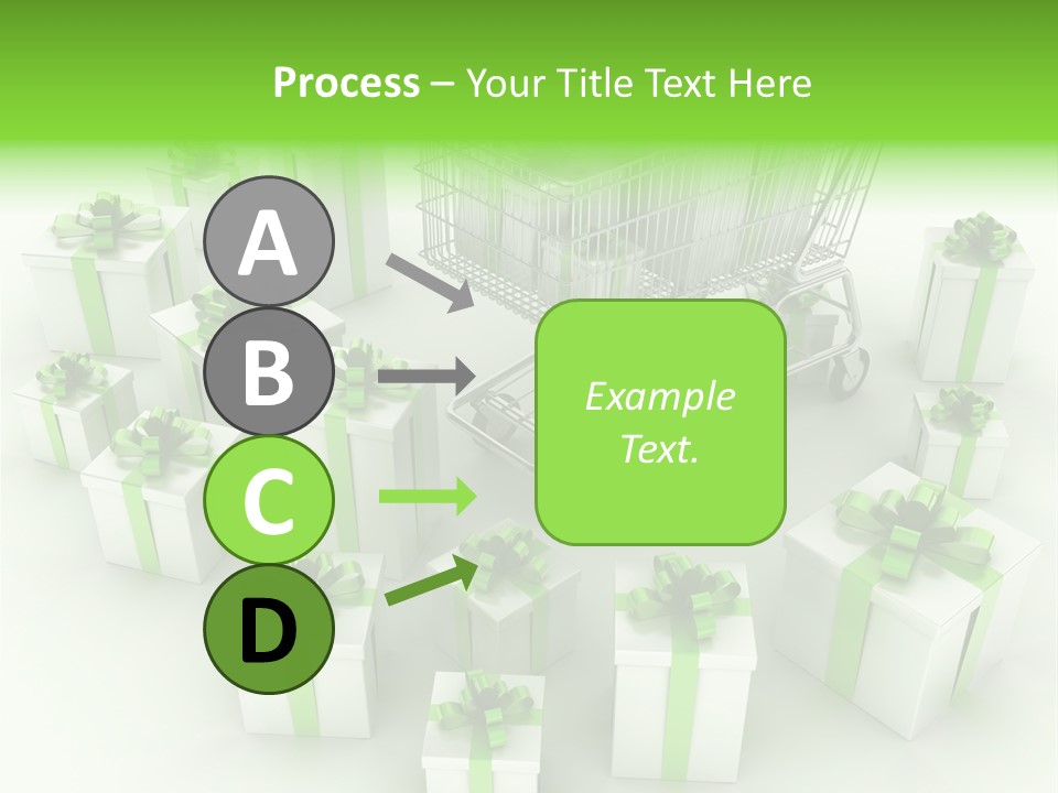 Gift Package Abstract PowerPoint Template