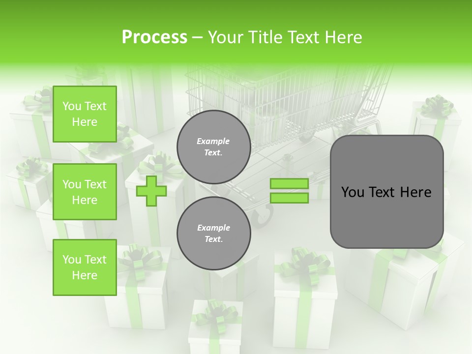 Gift Package Abstract PowerPoint Template