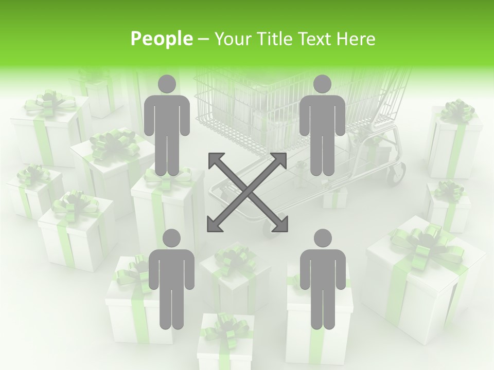 Gift Package Abstract PowerPoint Template