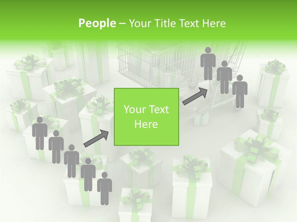 Gift Package Abstract PowerPoint Template