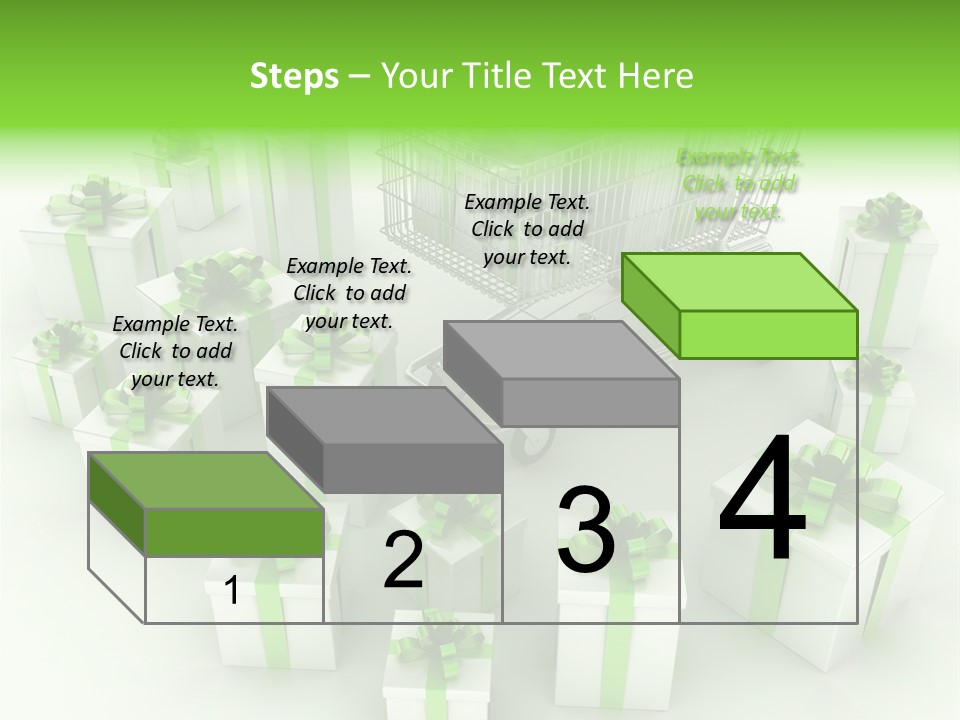 Gift Package Abstract PowerPoint Template