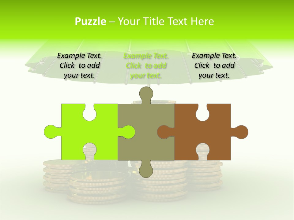 Finance Idea Stock PowerPoint Template