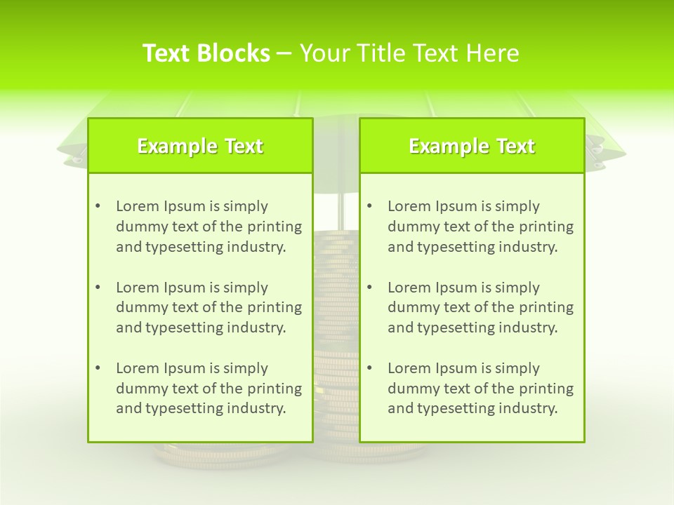 Finance Idea Stock PowerPoint Template