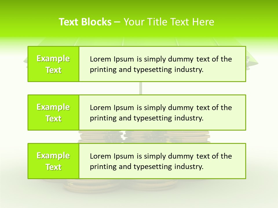 Finance Idea Stock PowerPoint Template