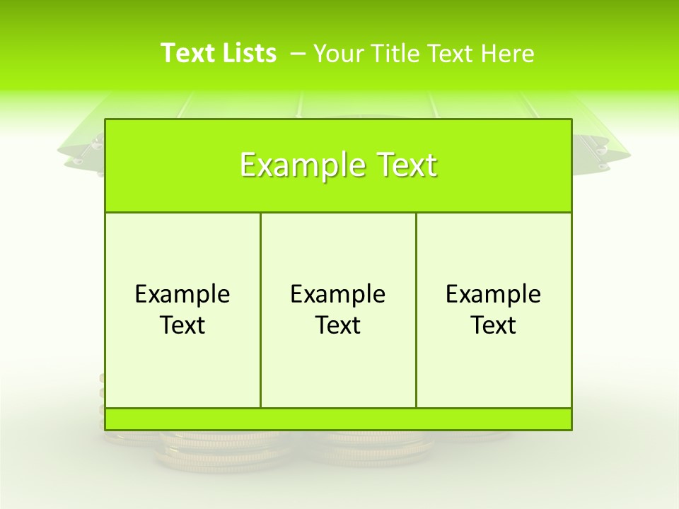 Finance Idea Stock PowerPoint Template