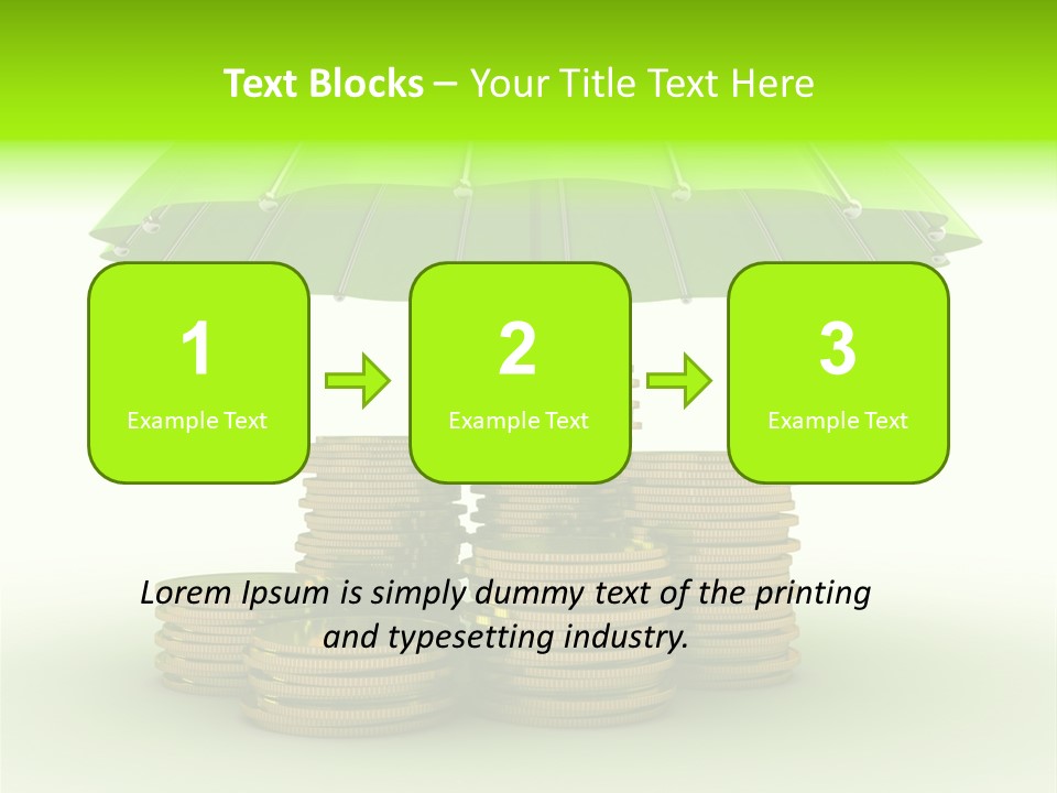 Finance Idea Stock PowerPoint Template