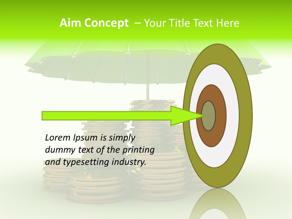 Finance Idea Stock PowerPoint Template