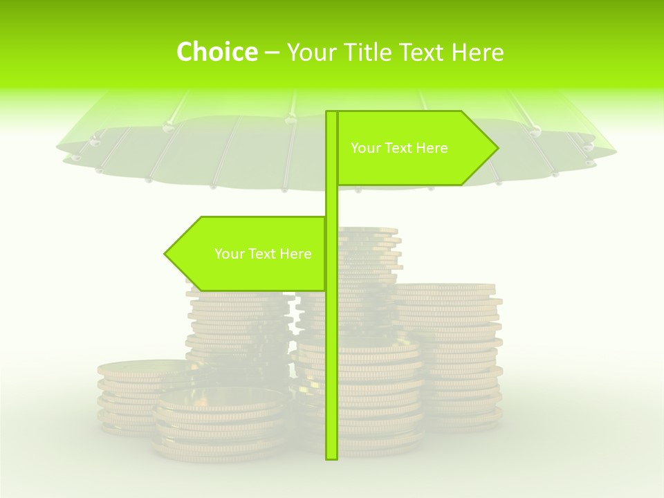 Finance Idea Stock PowerPoint Template