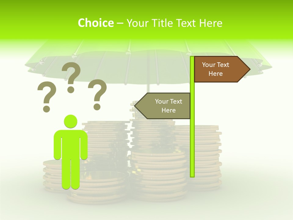 Finance Idea Stock PowerPoint Template