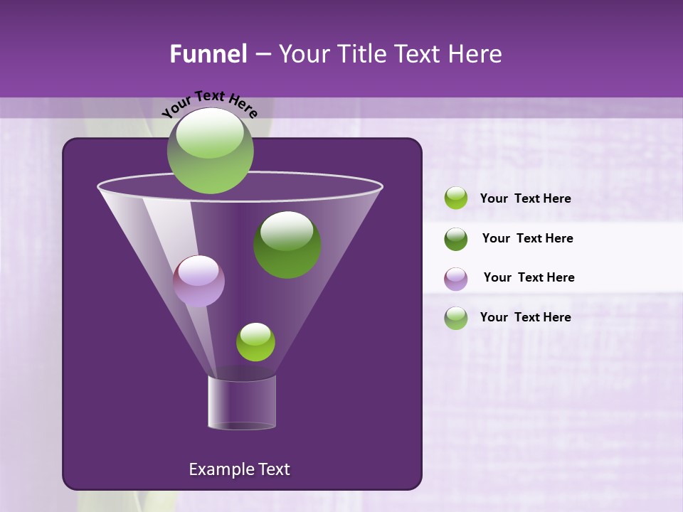 Gutschein Tulpen Blumenstrau PowerPoint Template