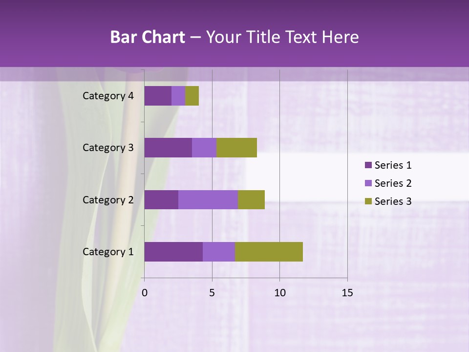 Gutschein Tulpen Blumenstrau PowerPoint Template