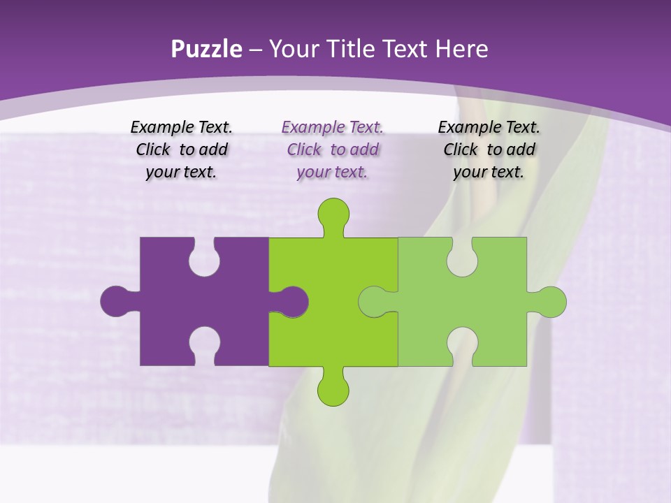 Textfreiraum Tulpe Garten PowerPoint Template