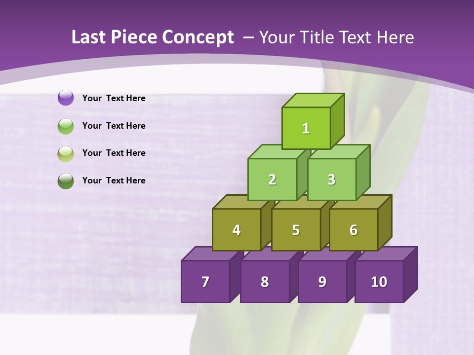 Textfreiraum Tulpe Garten PowerPoint Template