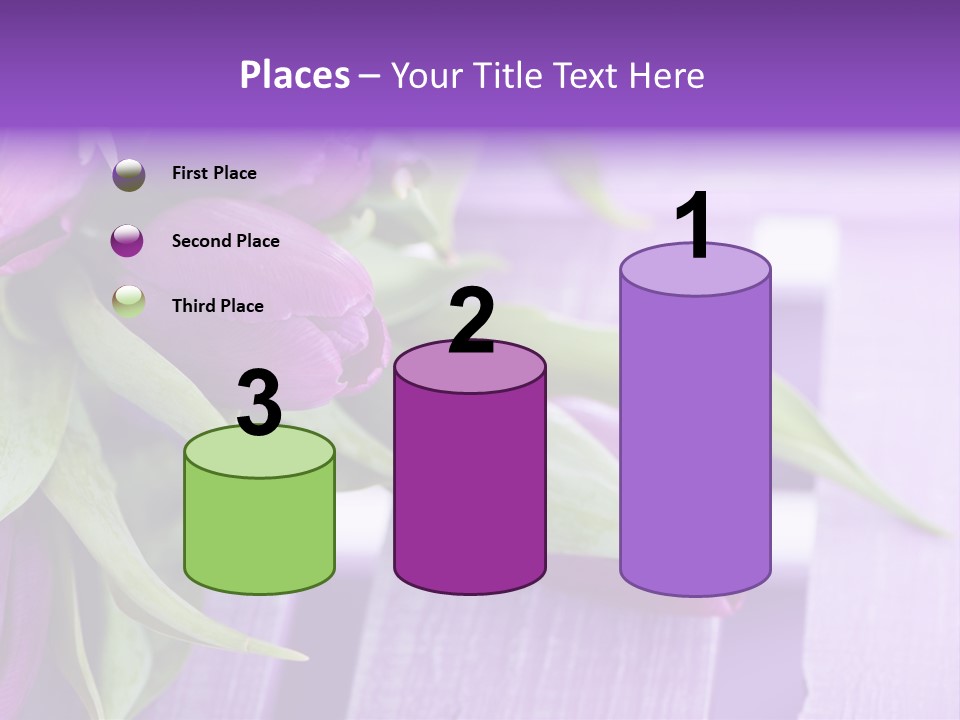 Gutschein Garten Holzuntergrund PowerPoint Template