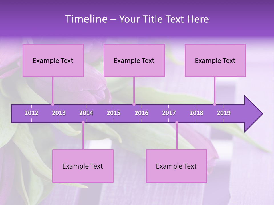 Gutschein Garten Holzuntergrund PowerPoint Template